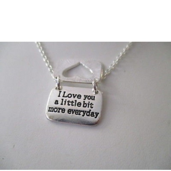 Sterling Silver Hidden Messages Necklace - Picture 3 of 5